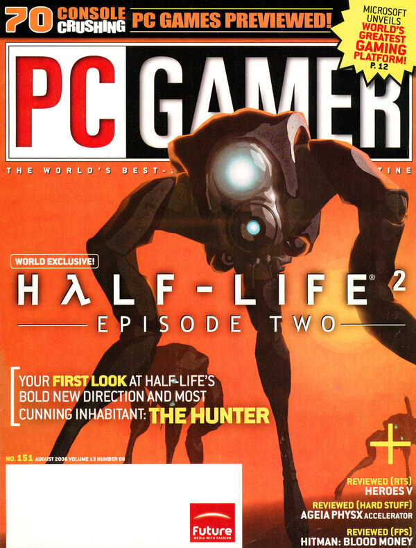 PC Gamer 2006 08 cover